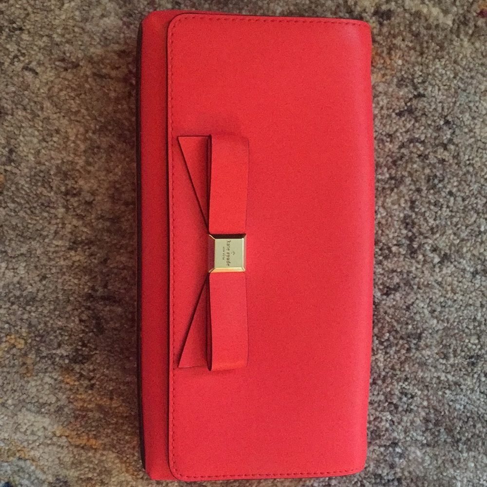 Kate Spade holly street Bow Clutch